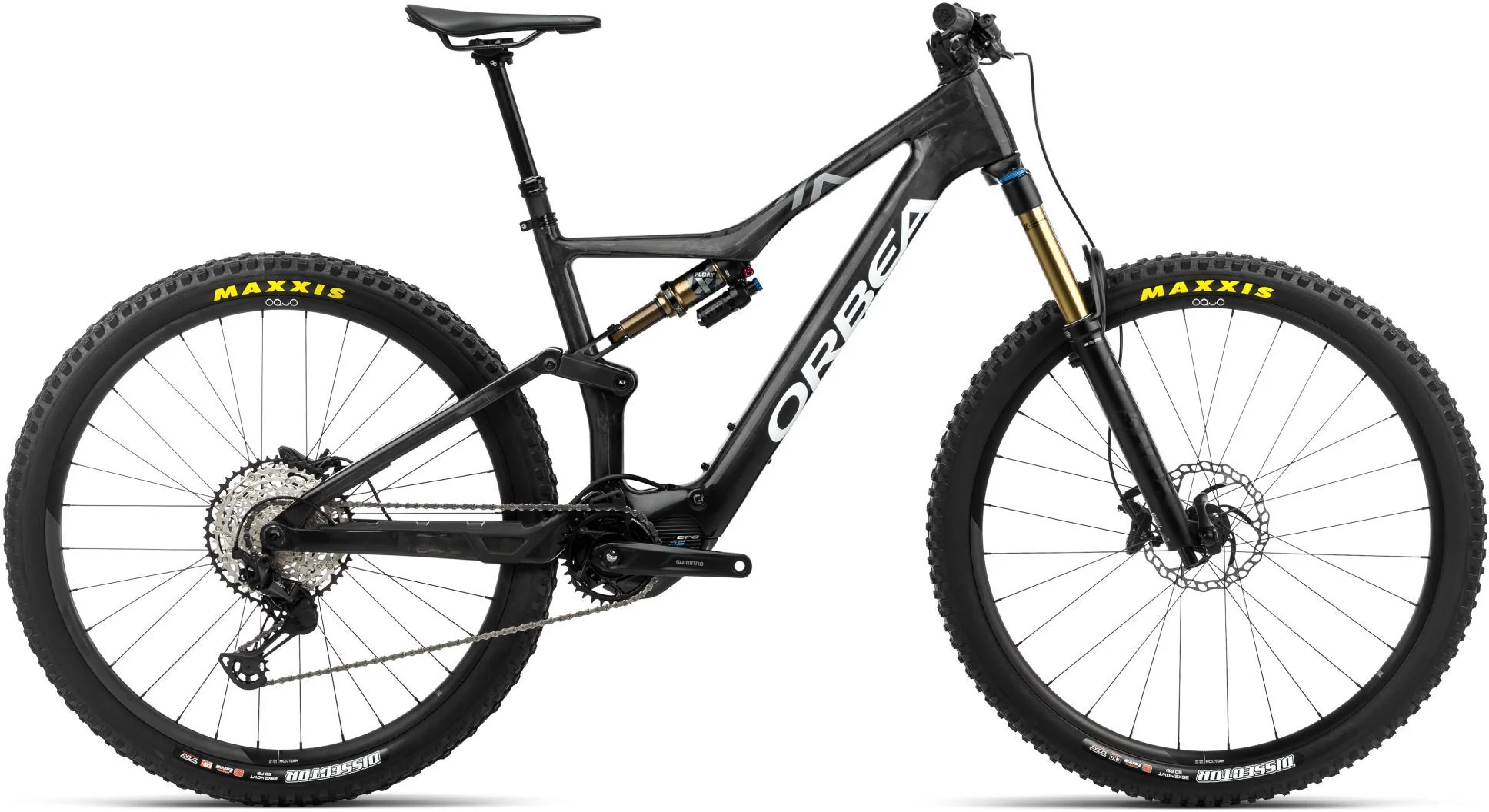 Orbea RISE M10 Carbon Raw - White