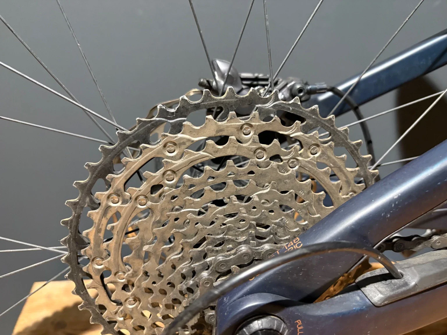 Orbea Rise M10 Coal Blue - Red Gold | Gebrauchtrad | M - Image 6