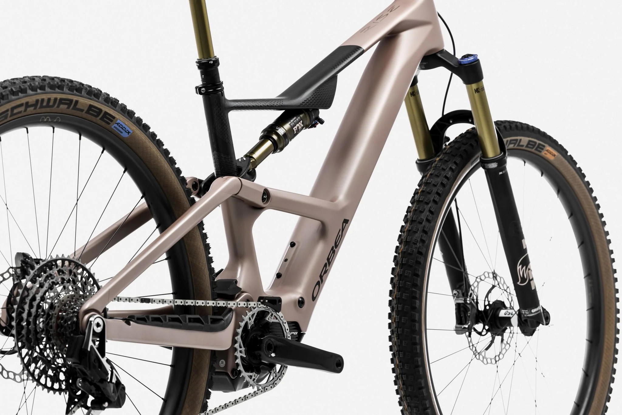 Orbea RISE SL M-LTD 420W Desert Rose - Carbon Raw - Image 2