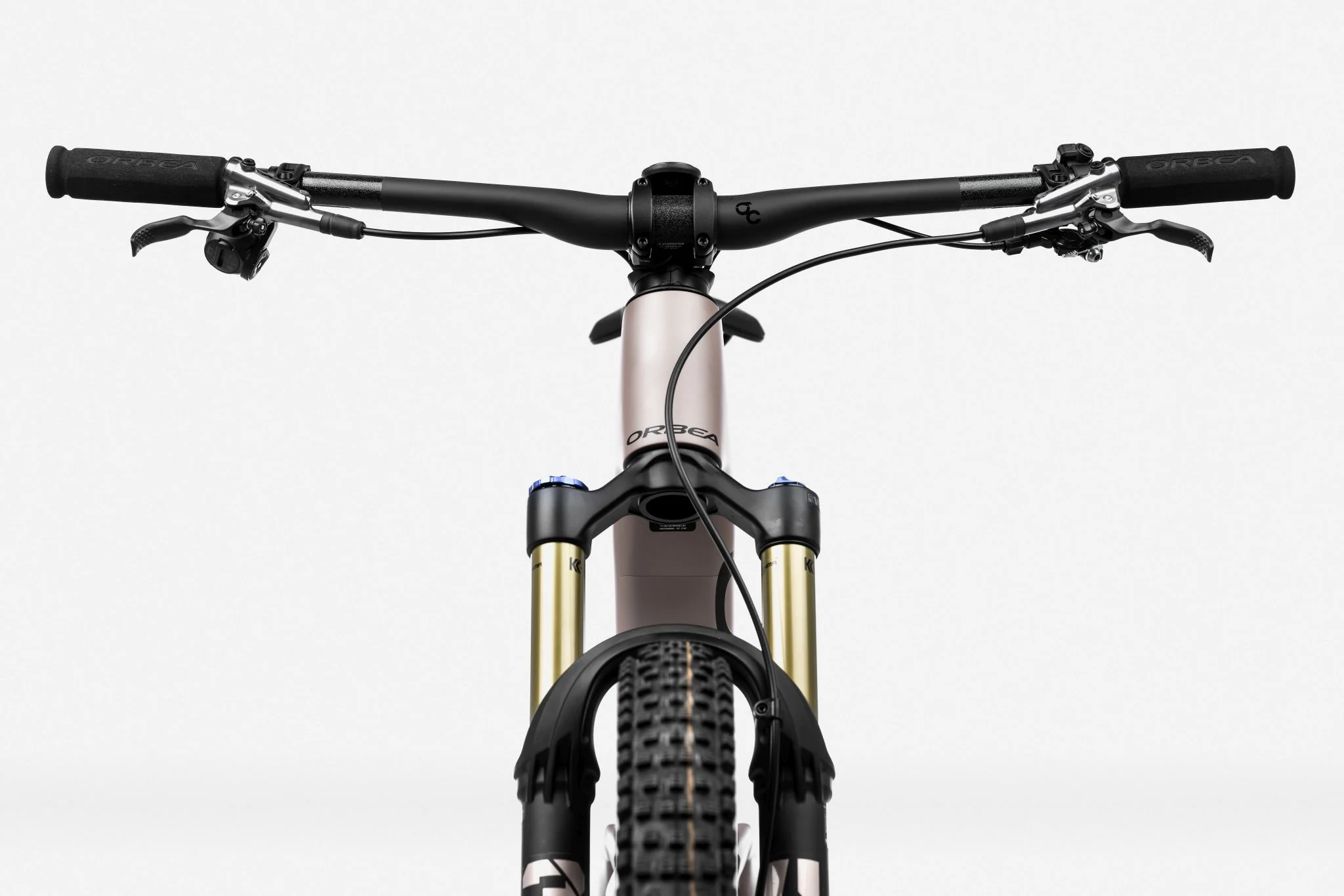 Orbea RISE SL M-LTD 630W Desert Rose - Carbon Raw - Image 3