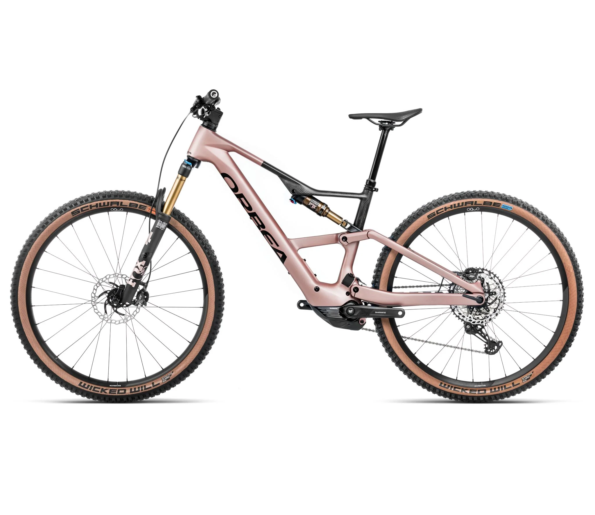 Orbea RISE SL M10 630W Desert Rose - Carbon Raw - Image 2