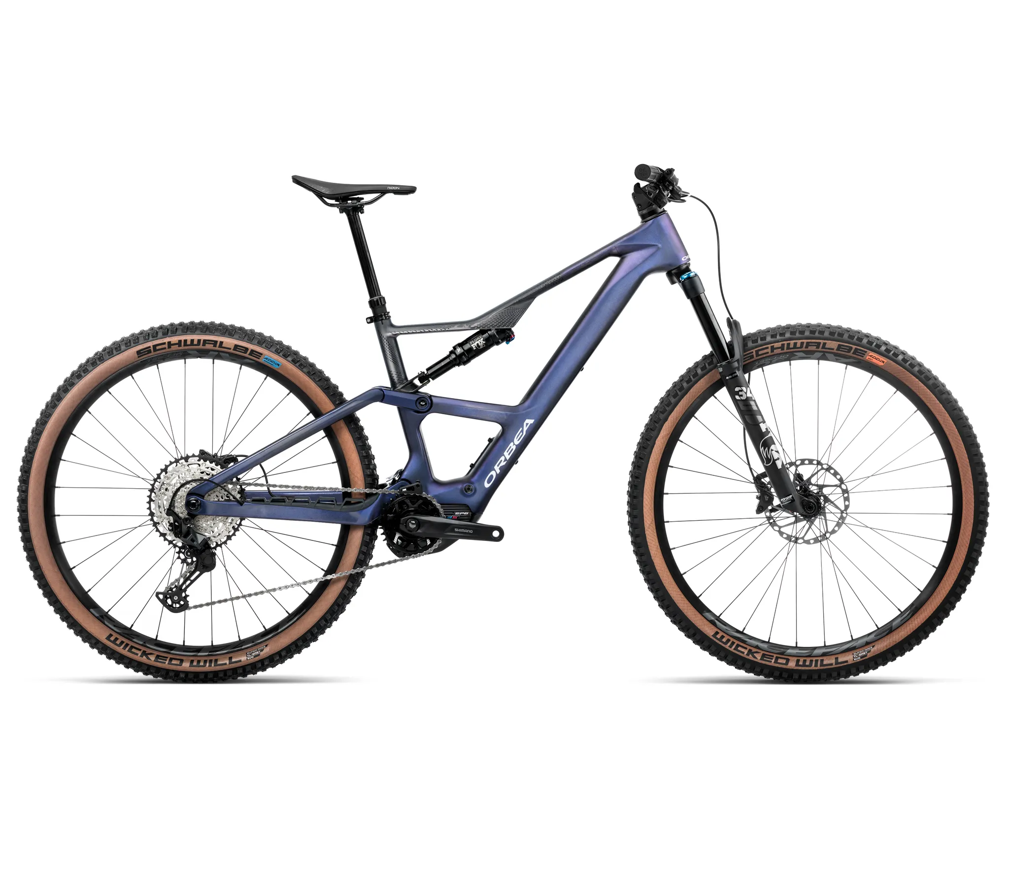 Orbea RISE SL M20 630W Tanzanite Carbon - Carbon