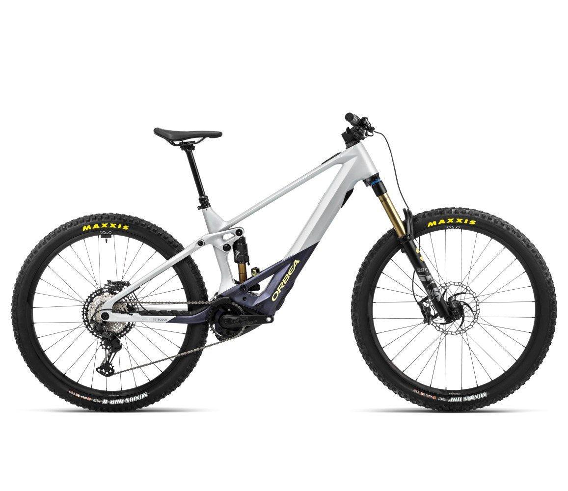 Orbea WILD M-TEAM Halo Silver-Tanzanite Carbon View