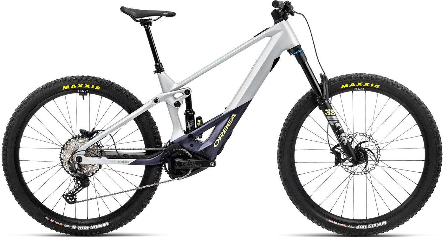Orbea WILD M10 Halo Silver-Tanzanite Carbon View