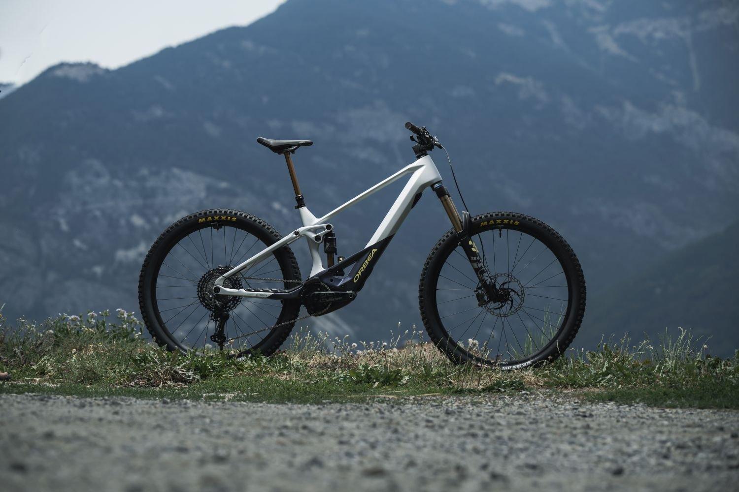 Orbea WILD M20 Halo Silver-Tanzanite Carbon View - Image 3