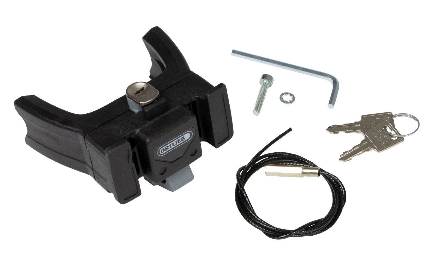 Ortlieb Handlebar Mounting-Set E-Bike w. Lock