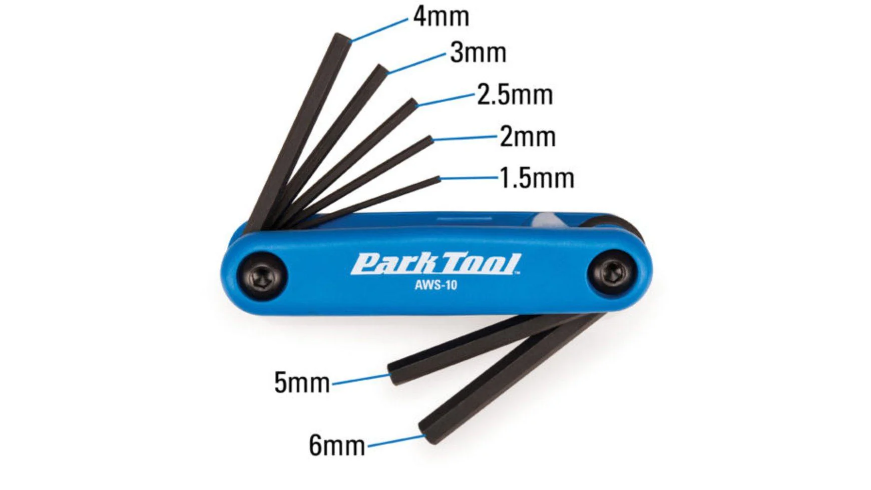 Park Tool FWS-2 Faltwerkzeug-Set