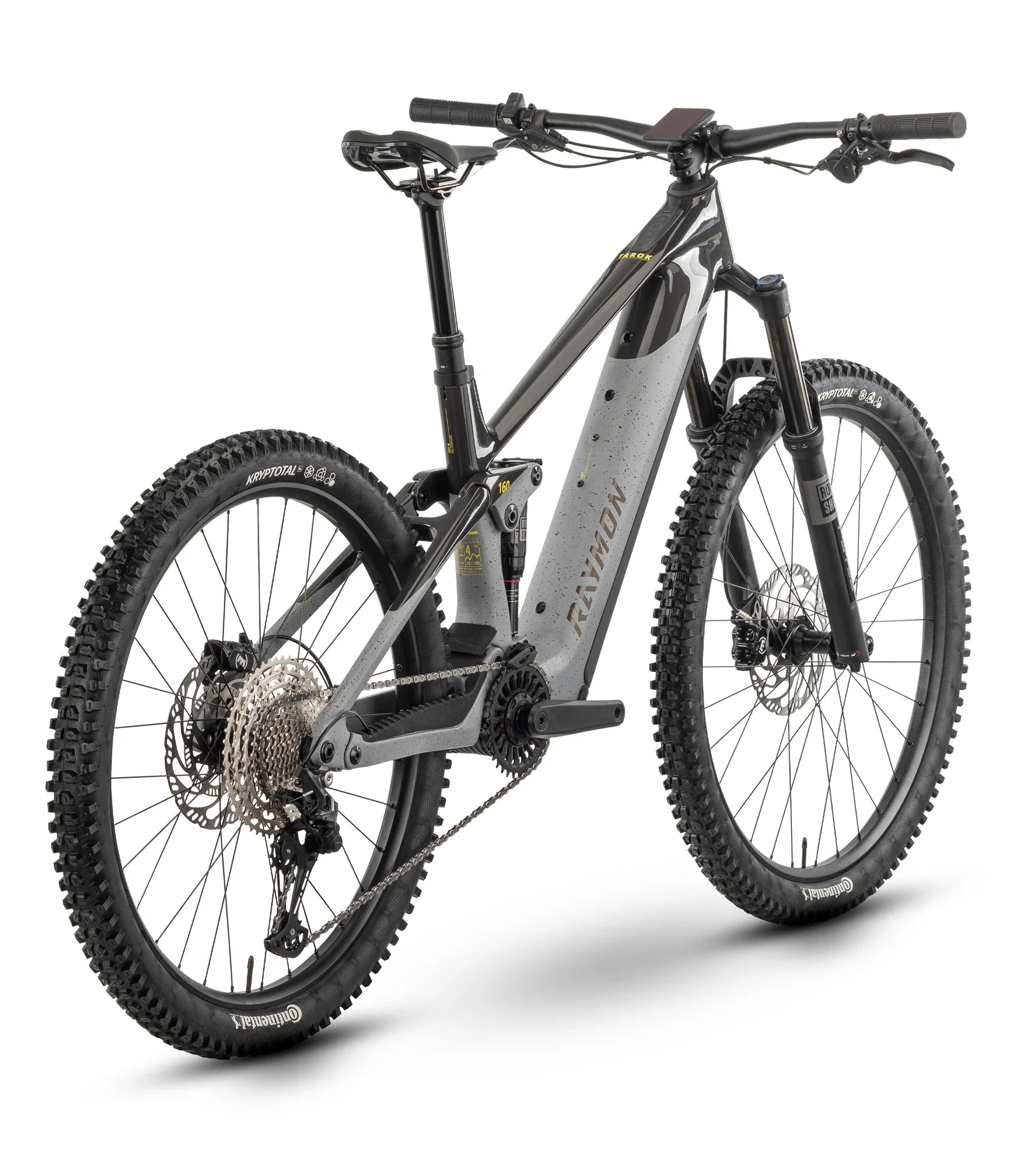 Raymon Tarok grey sparkle / carbon / citron - Image 2