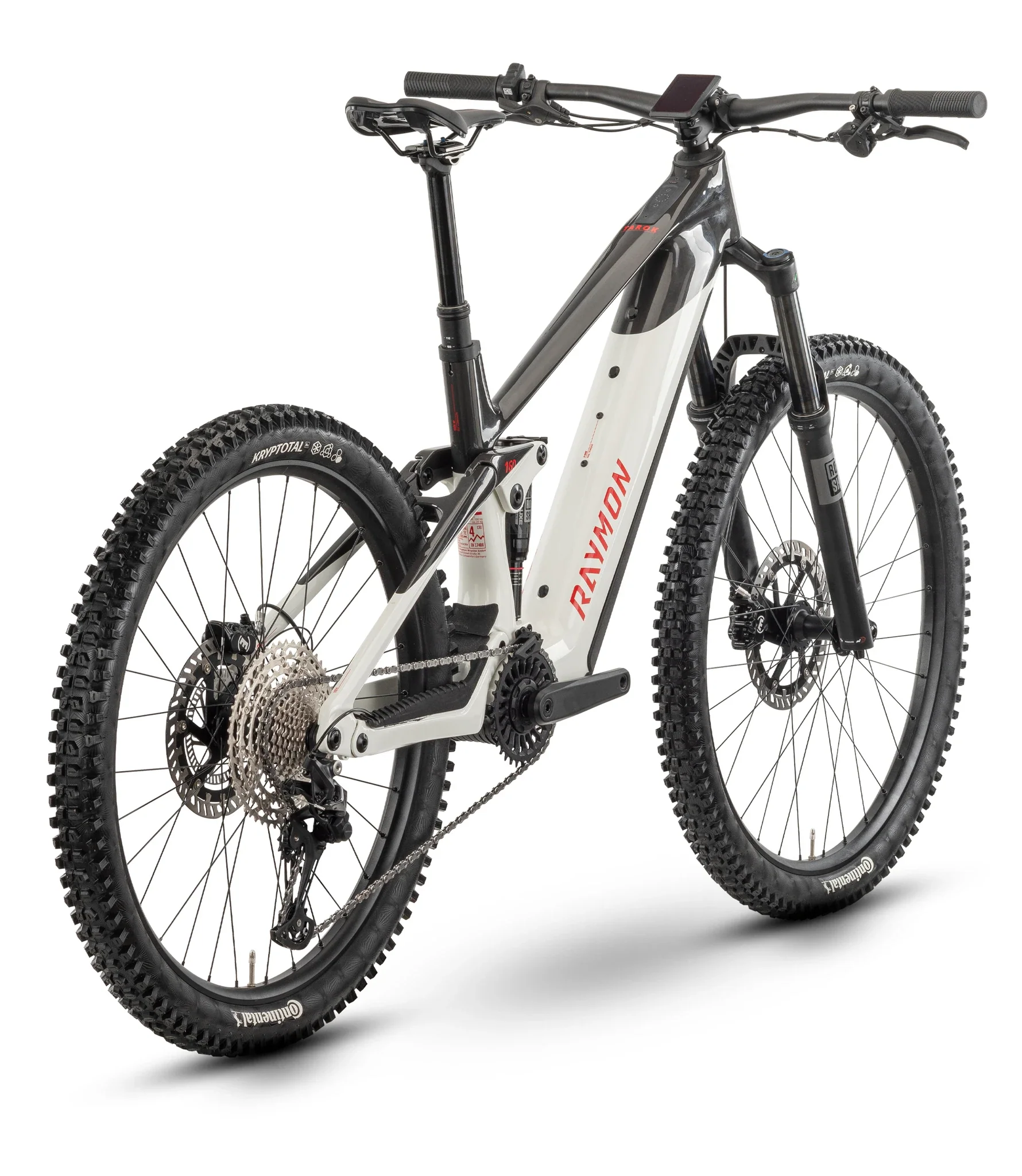 Raymon Tarok white / carbon / red - Image 3