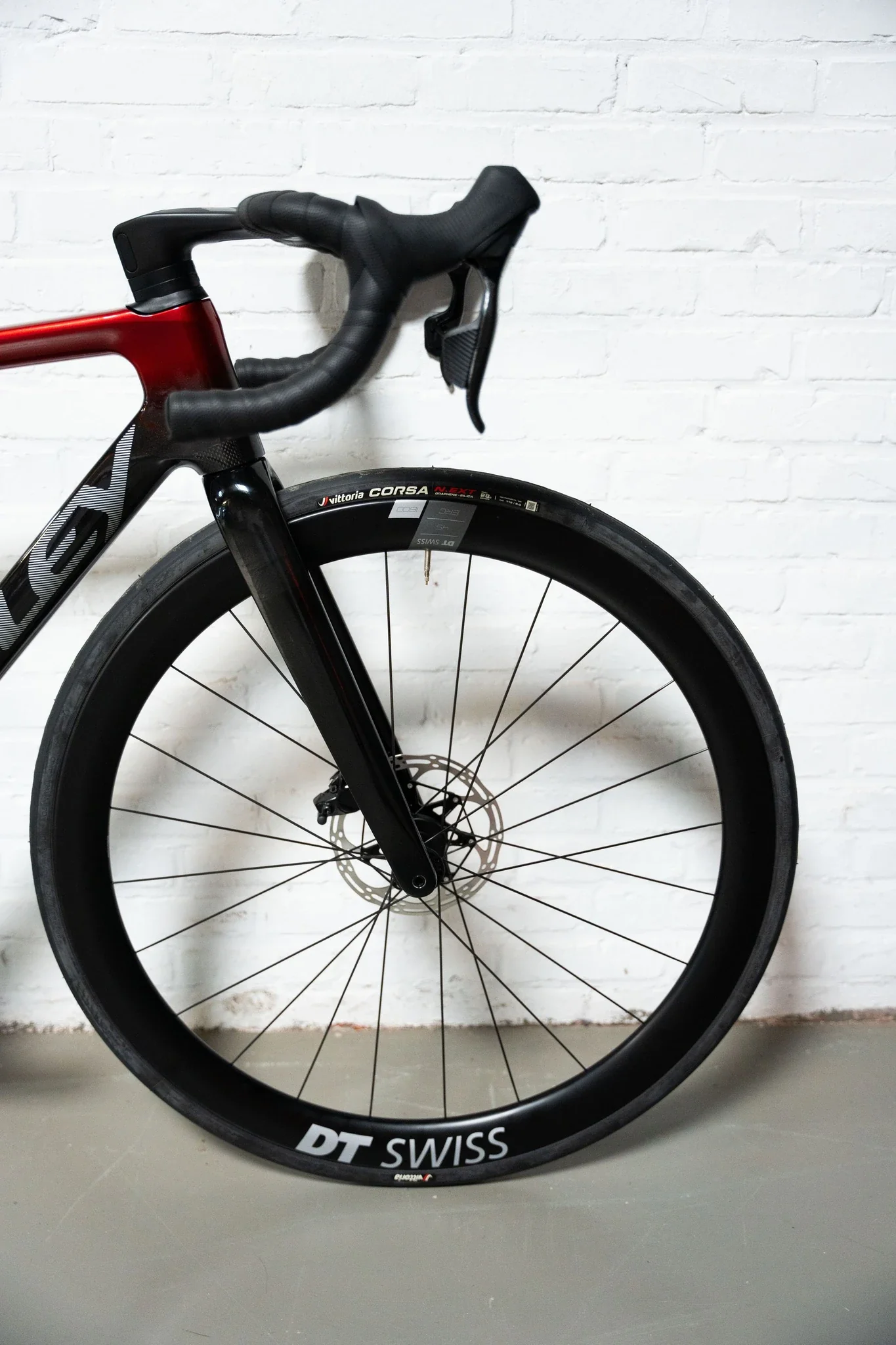 Ridley Falcn 105 DI2 Schwarz Rot - Image 3