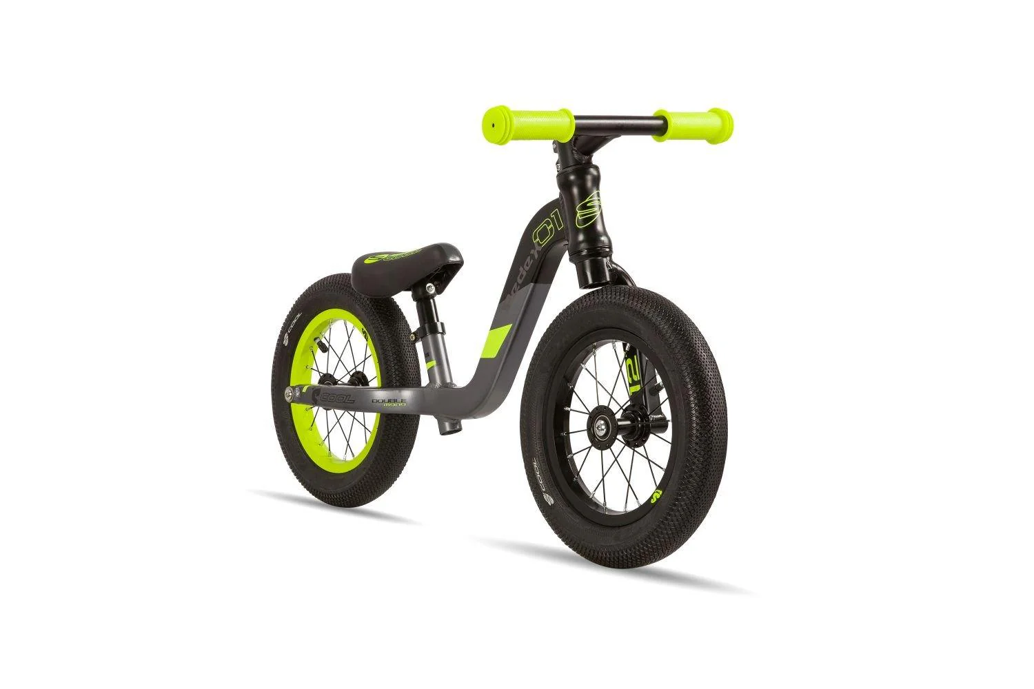 S’Cool pedeX 1 Dark Grey/Lime - Image 2