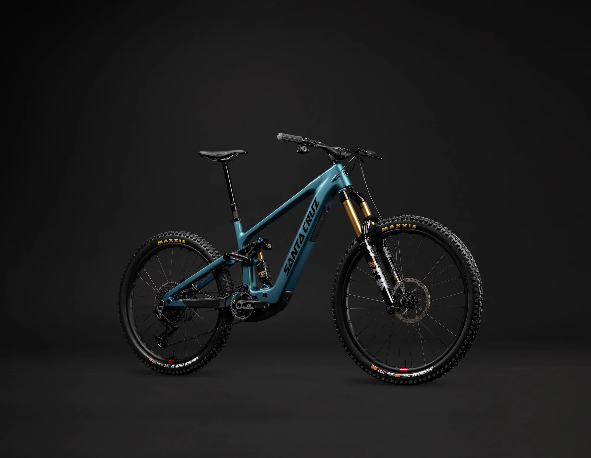Santa Cruz Bullit 4 C MX 90 Matte Teal Sparkle 2026 - Image 3