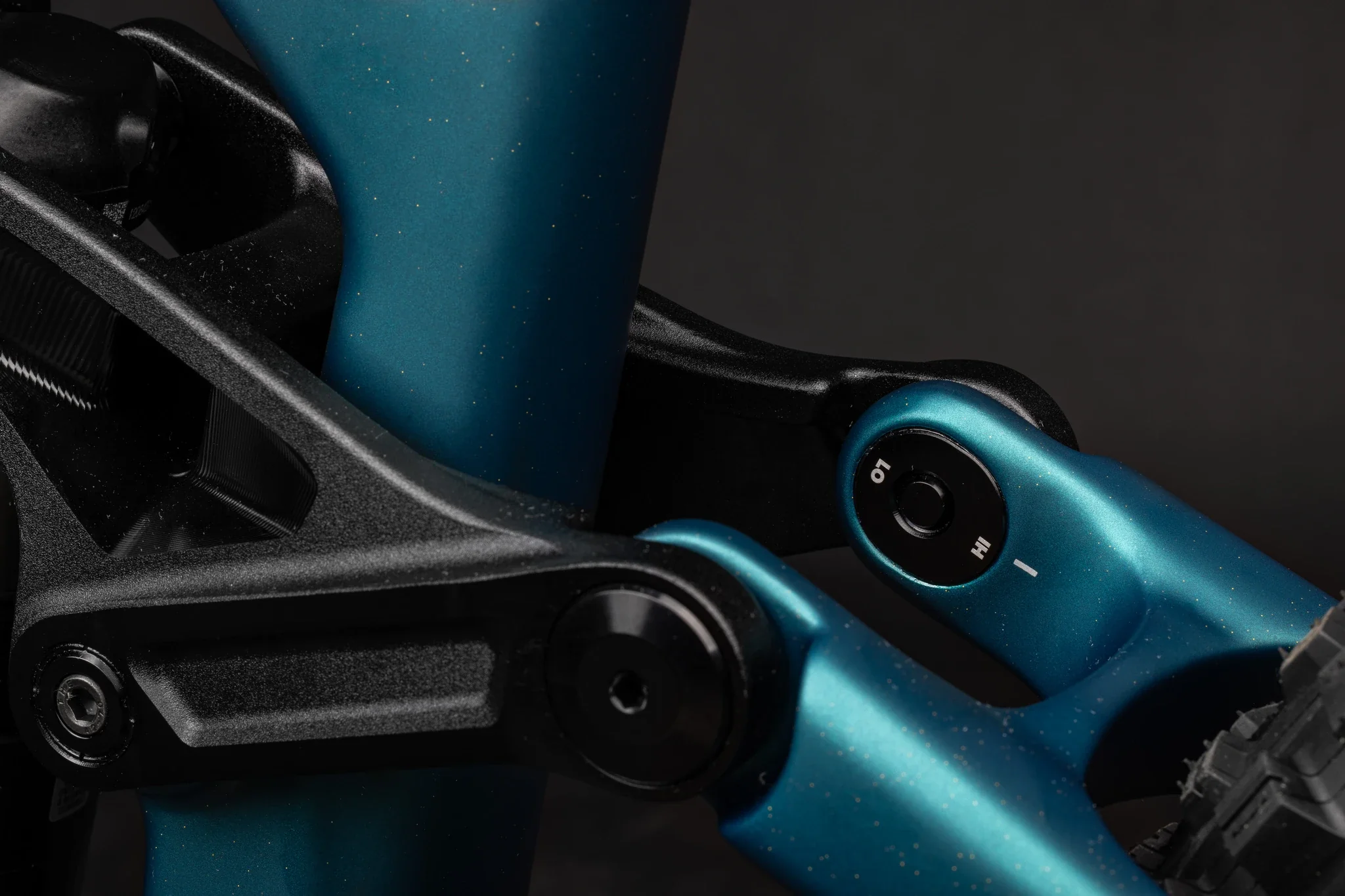 Santa Cruz Bullit 4 C MX 90 Matte Teal Sparkle 2026 - Image 5