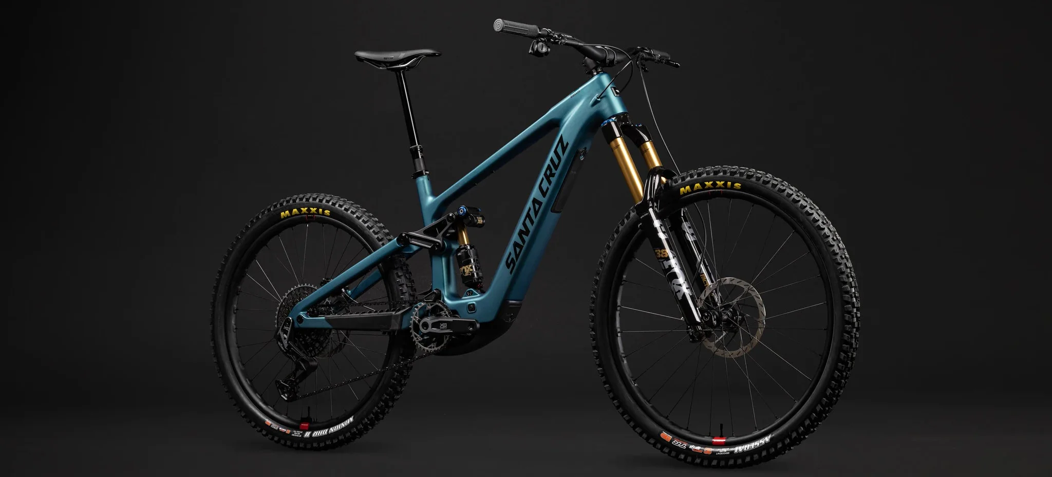 Santa Cruz Bullit 4 C MX GX AXS Matte Teal Sparkle 2026 - Image 3