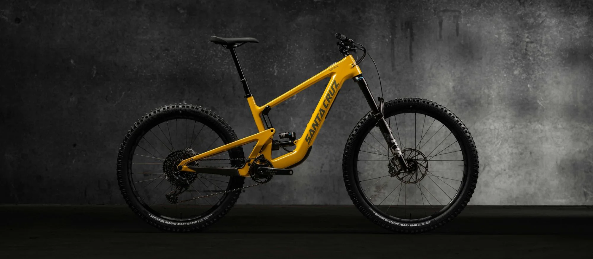 Santa Cruz Heckler SL 1 C S MX Gloss Mustard Yellow - Image 3