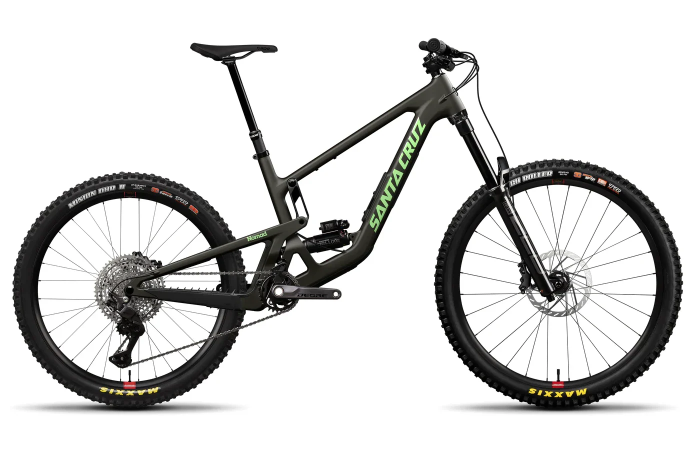 Santa Cruz Nomad 7 CC MX Deore 7200 Matte Metallic Earth 2027