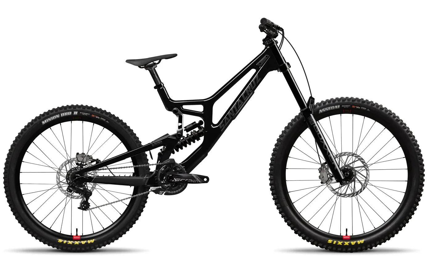 Santa Cruz V10 DH S-Kit Gloss Black Sparkle