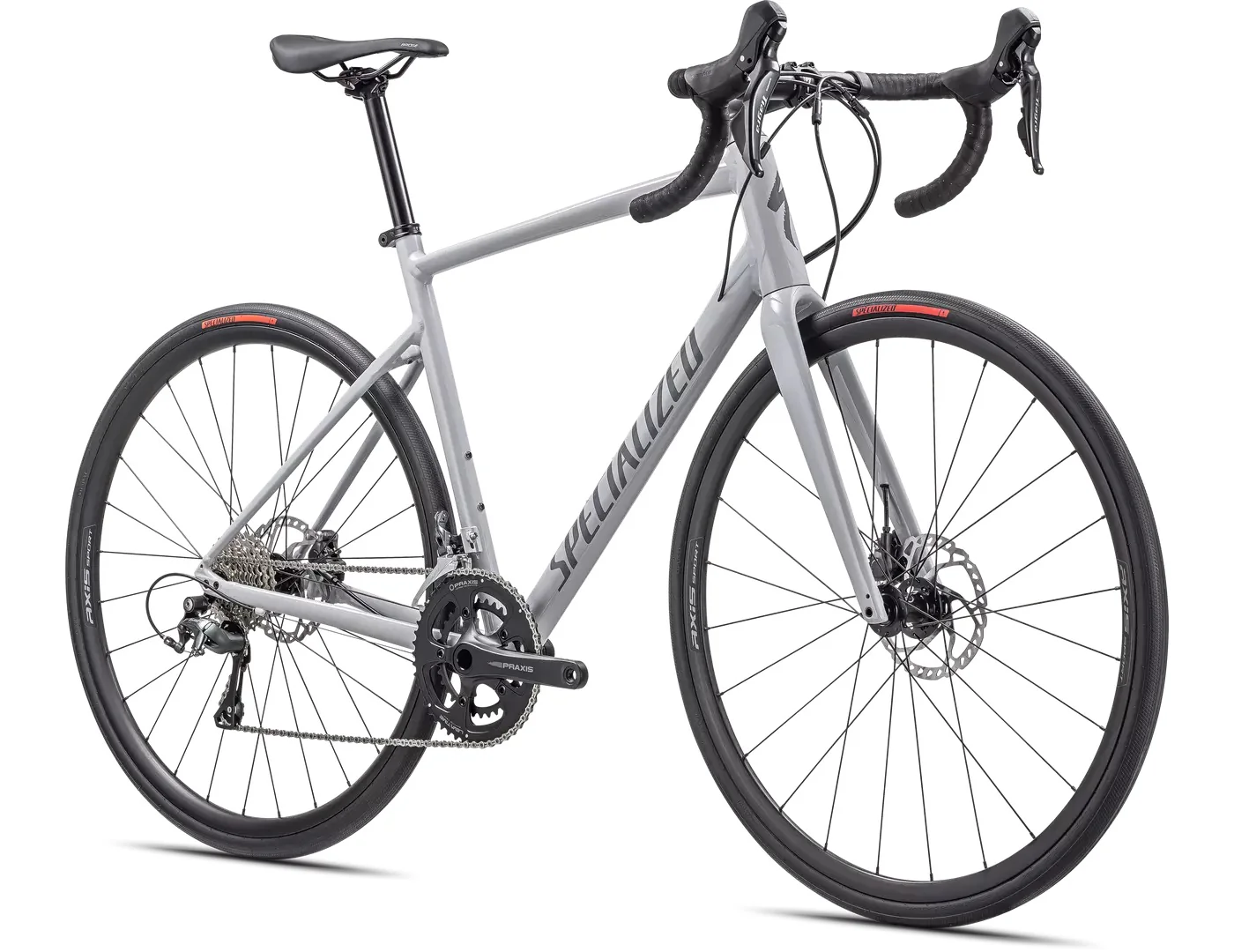 Specialized ALLEZ E5 DISC SPORT Gloss Dove Grey/Cool Grey/Chameleon Lapis - Image 2