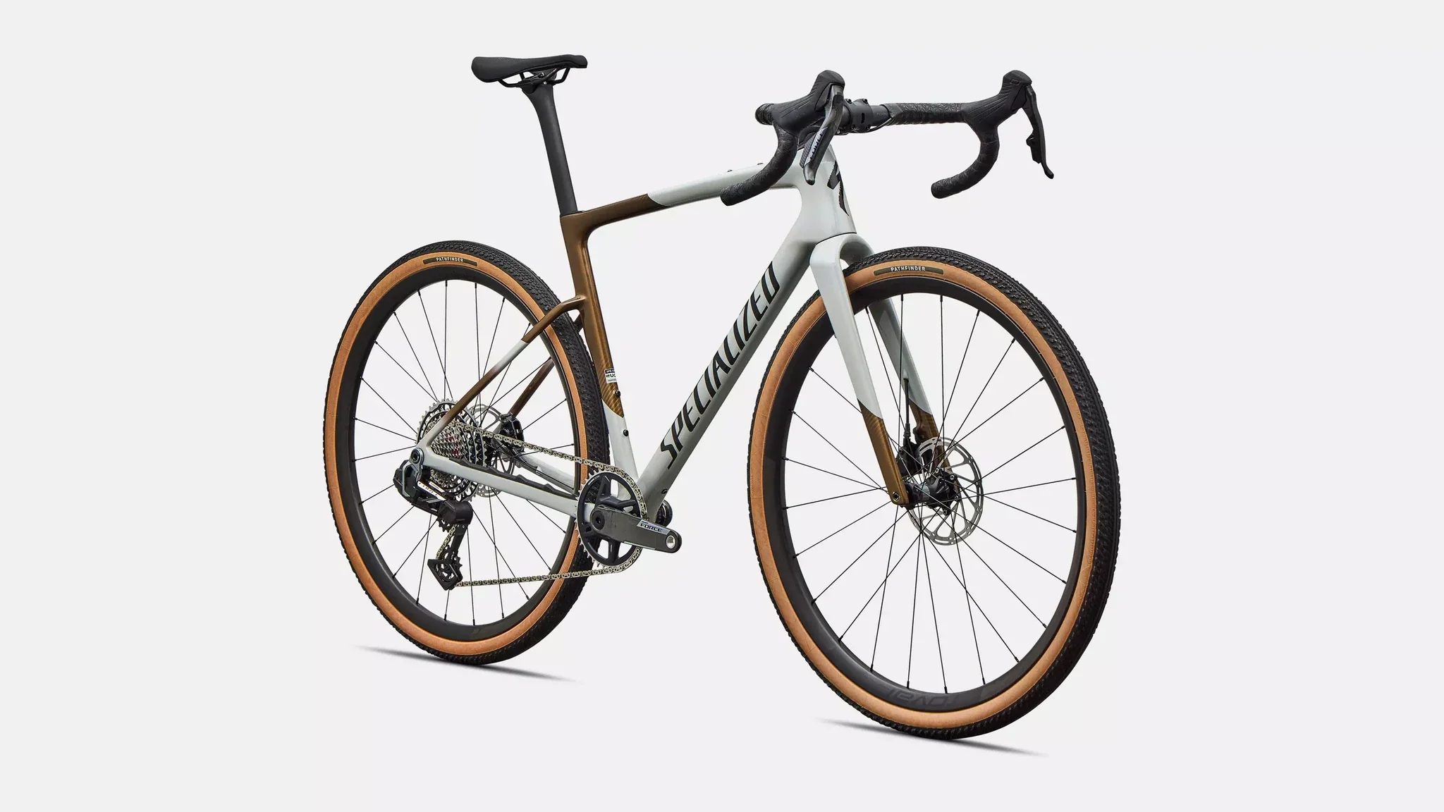 Specialized CRUX 5 EXPERT AXS Burnt Gold/dolomite Metallic/obsidian Metallic 2027 - Image 2