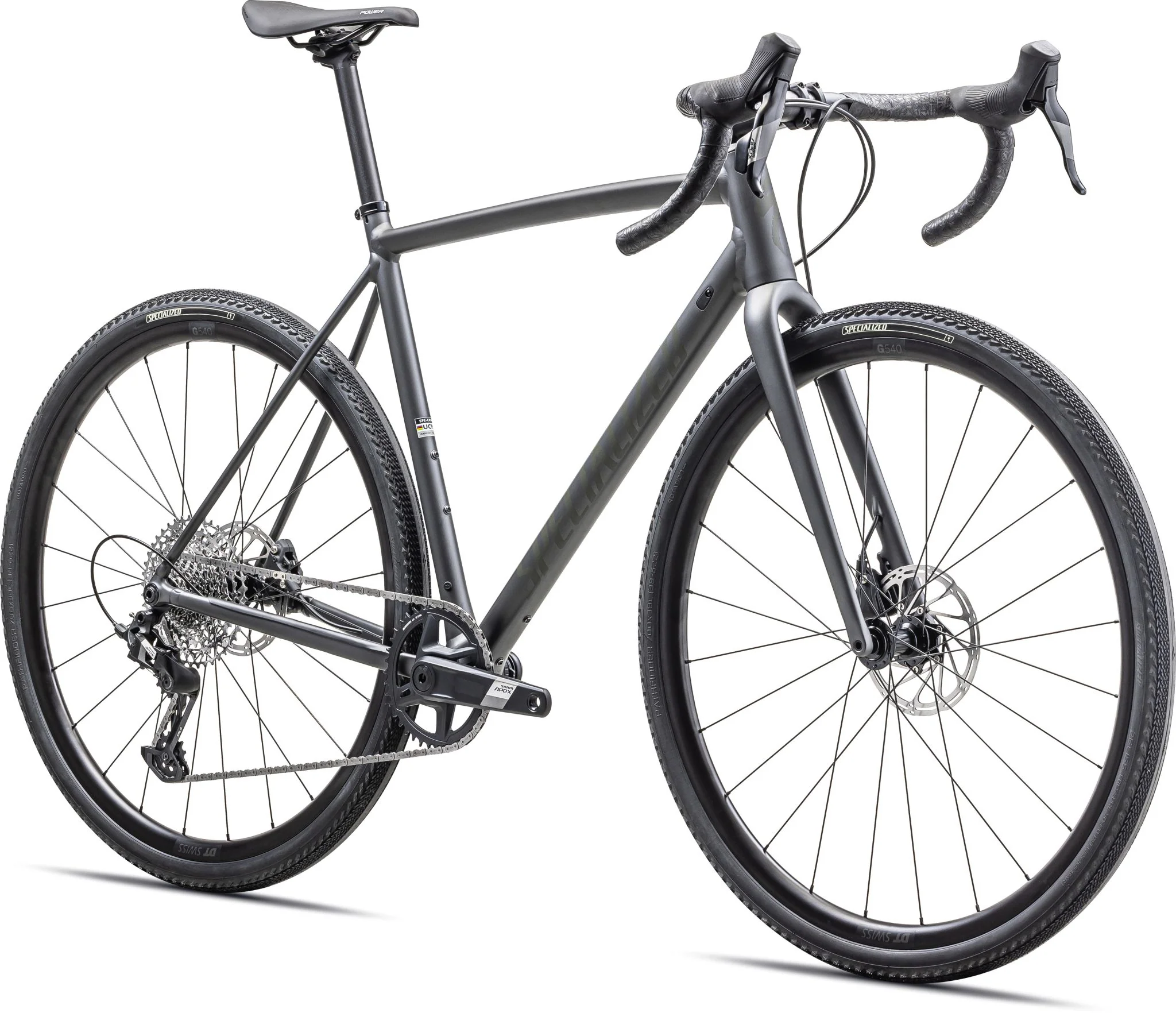 Specialized Crux DSW Comp Satin Smoke/Oak Green - Image 2
