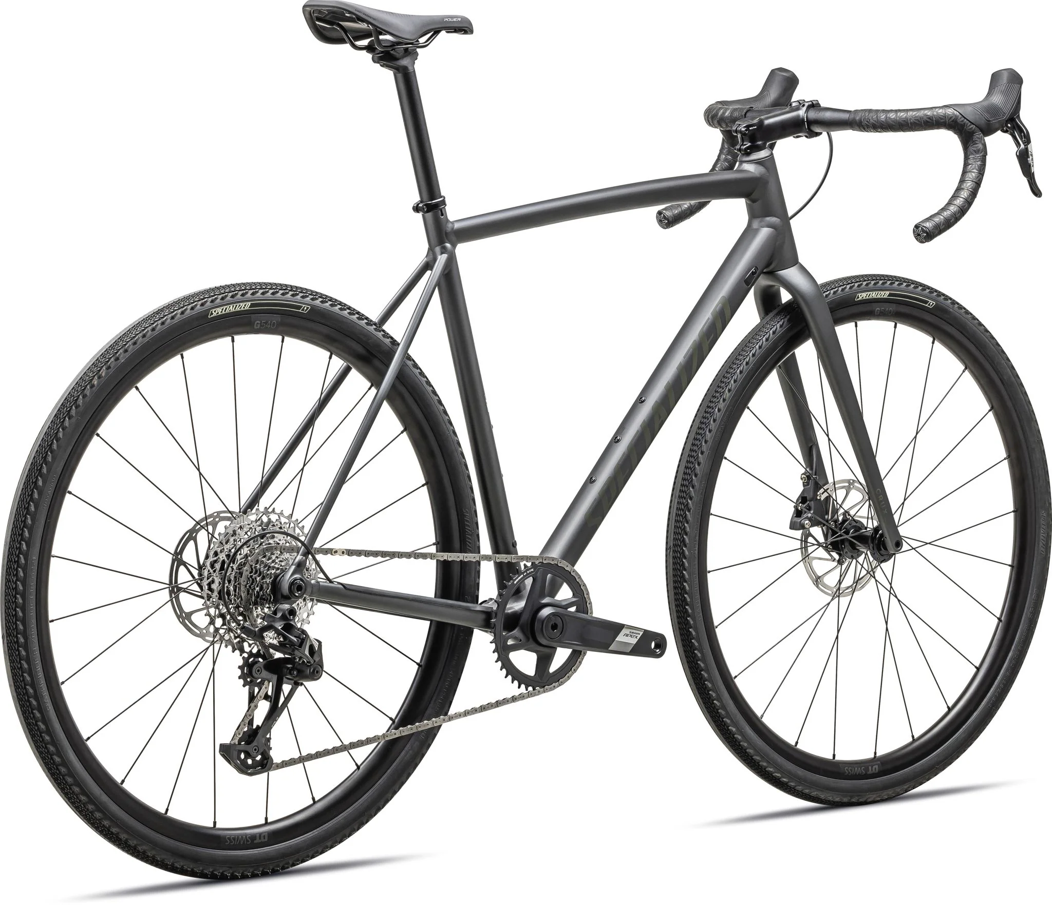 Specialized Crux DSW Comp Satin Smoke/Oak Green - Image 4