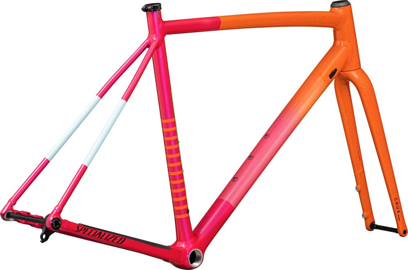 Specialized Crux DSW Frameset Amberglow/VividPink/MidnightShadow - Image 3