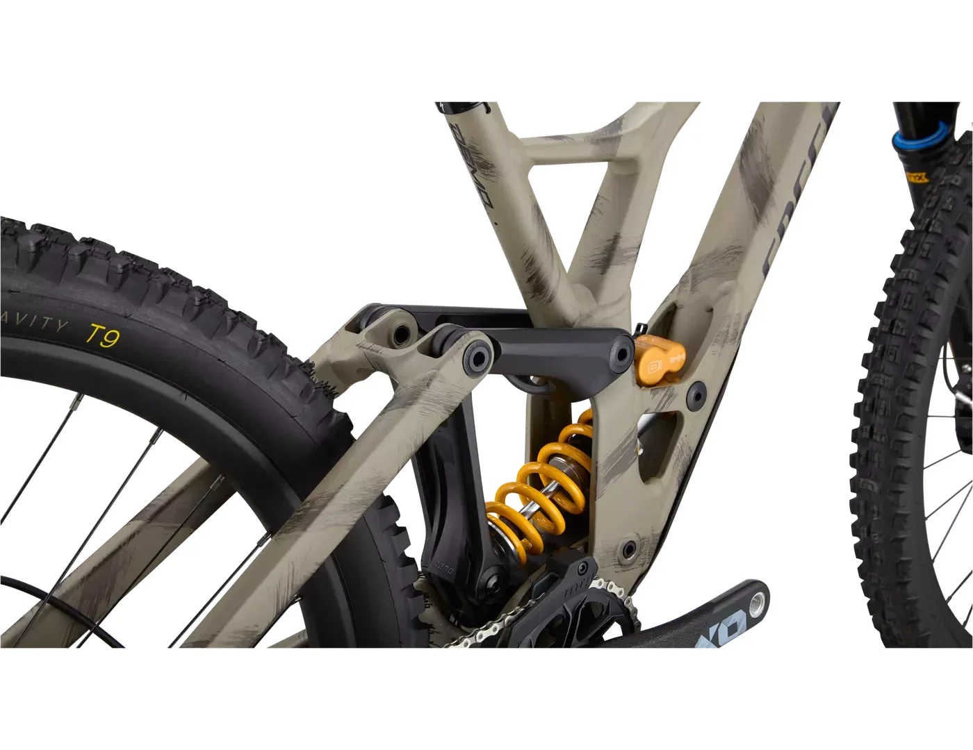 Specialized DEMO RACE TAUPE/BLACK/BRUSHED - Image 6