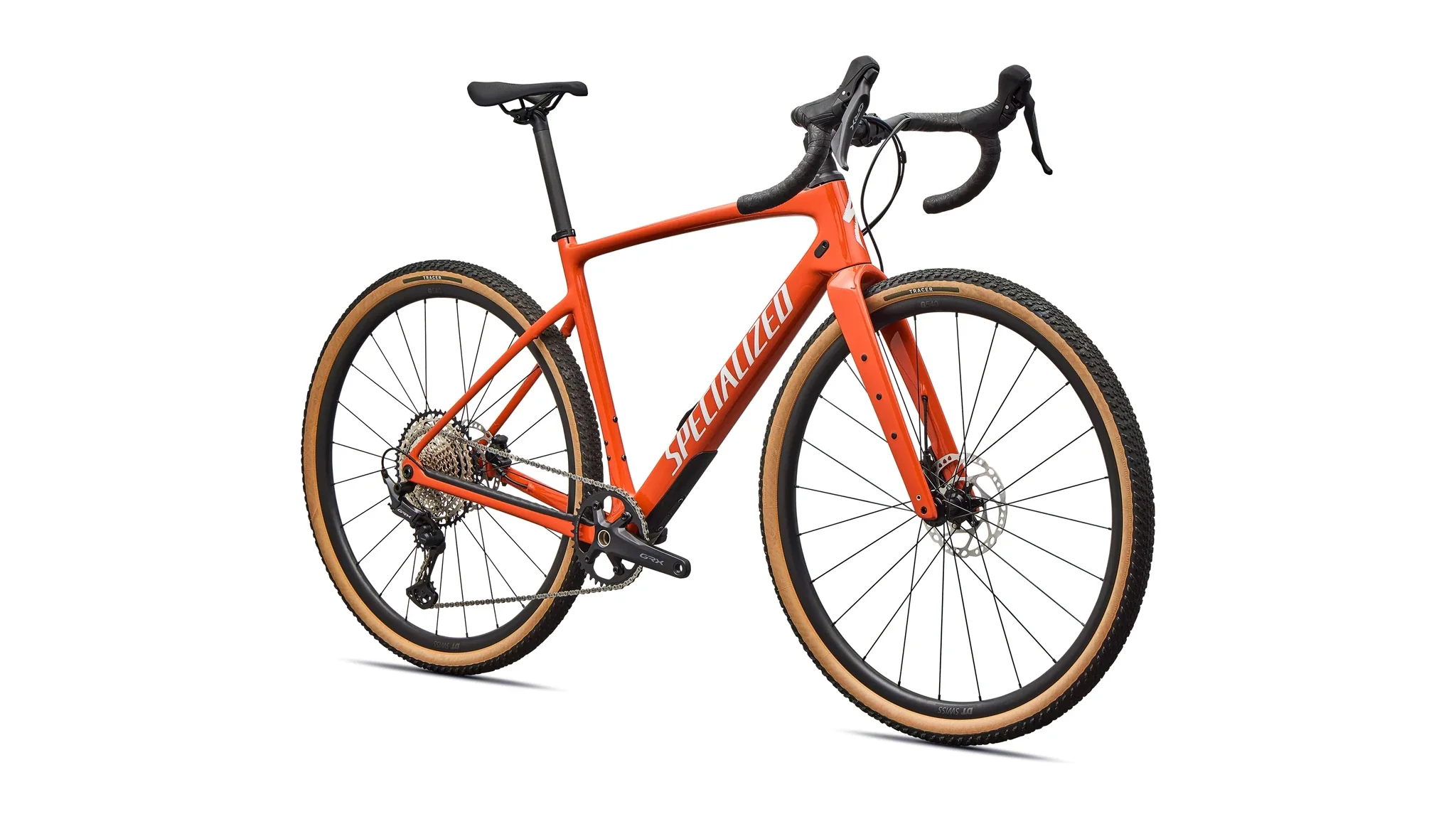 Specialized Diverge 4 Sport Carbon Deep Orange/Dune White 2026 - Image 2