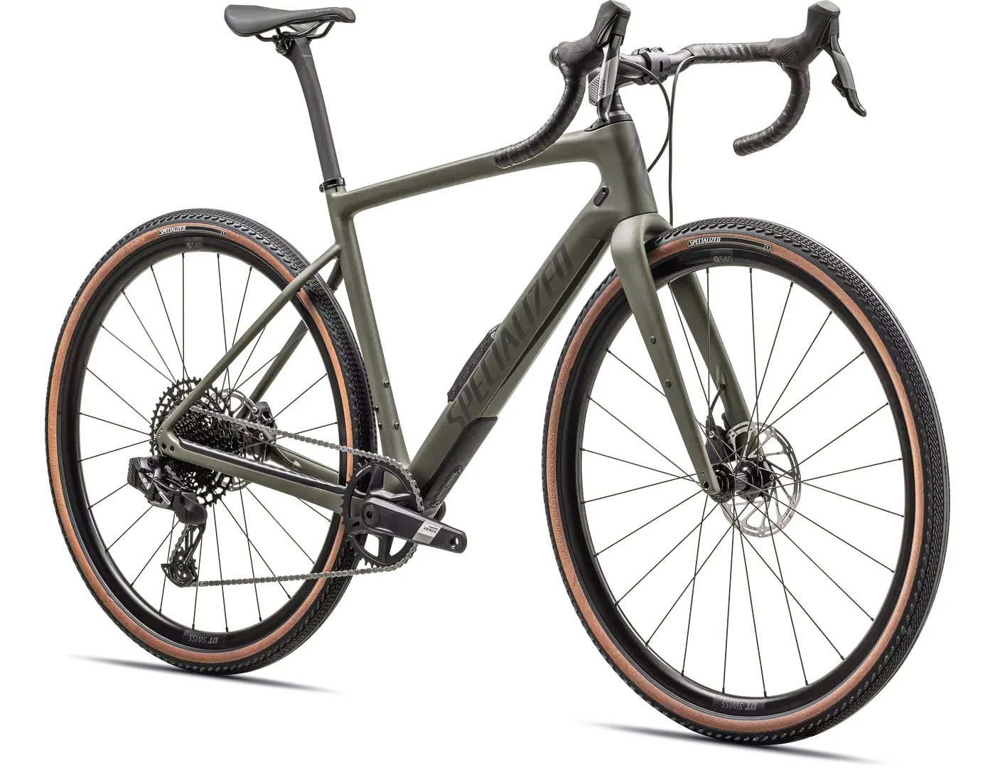 Specialized DIVERGE COMP CARBON Satin Oak Green/Smoke - Image 2