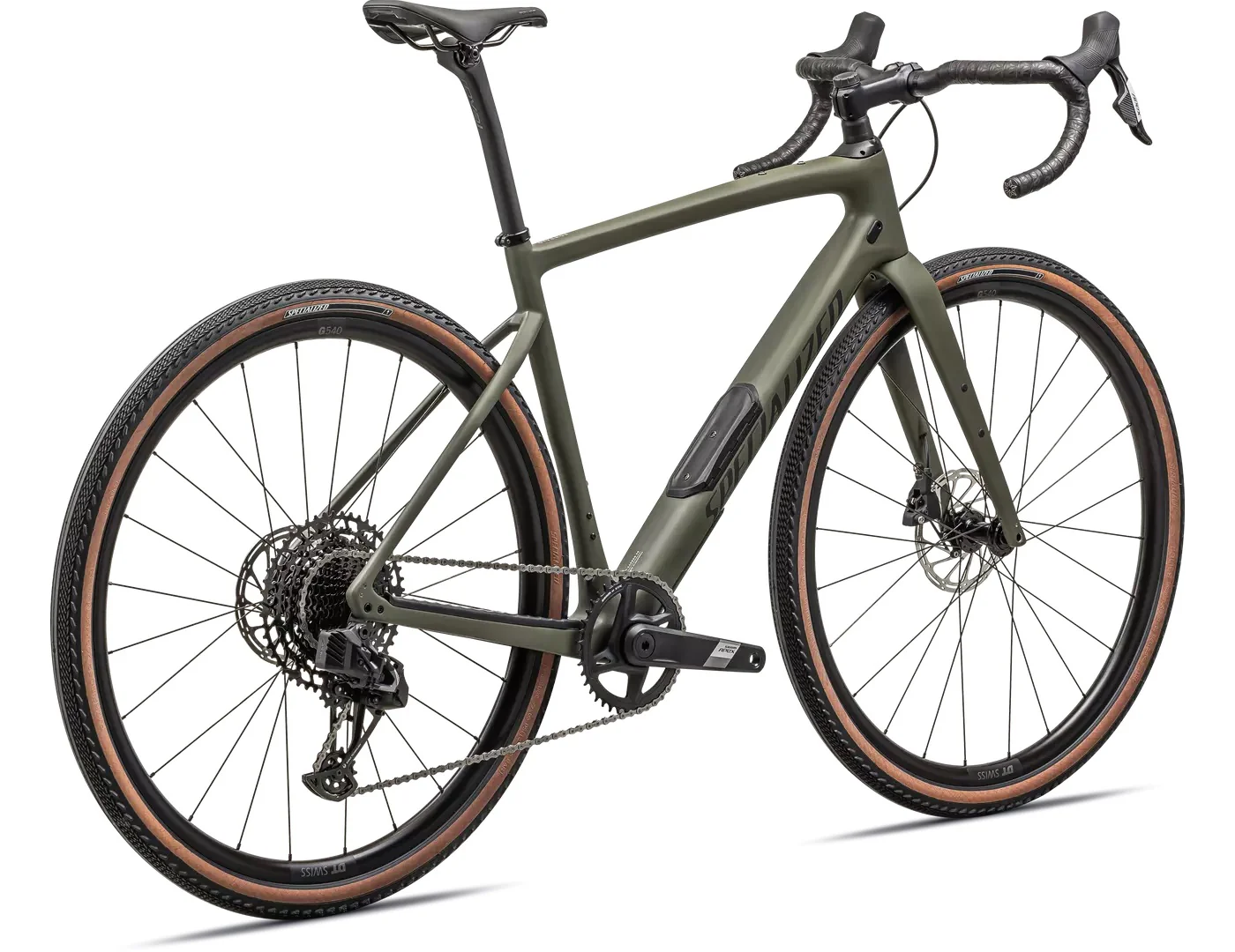 Specialized DIVERGE COMP CARBON Satin Oak Green/Smoke - Image 3