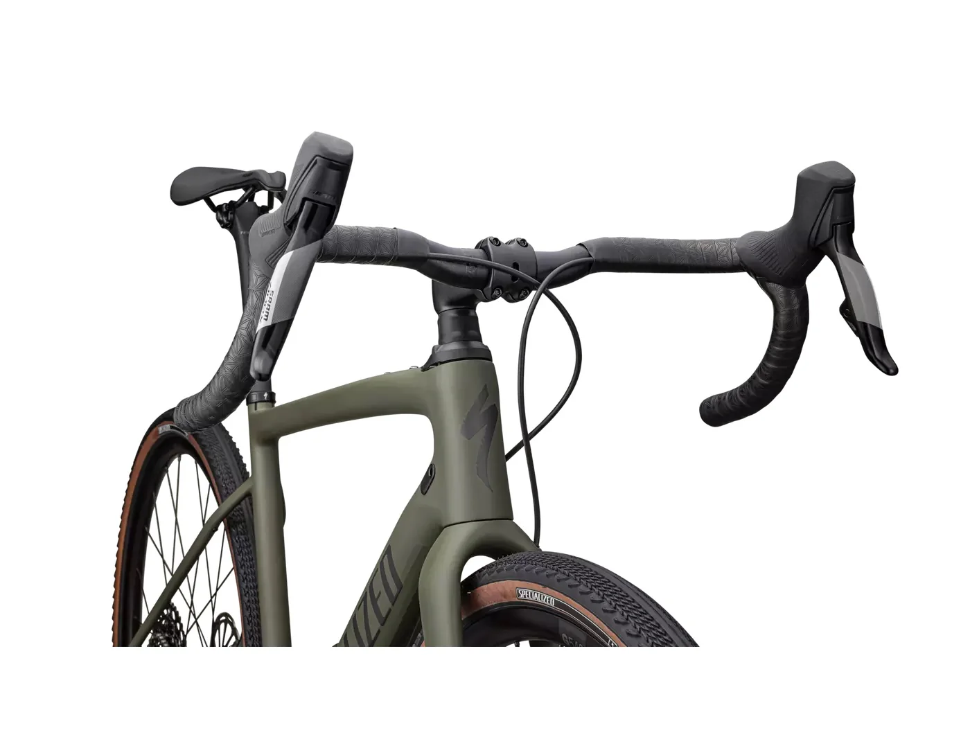 Specialized DIVERGE COMP CARBON Satin Oak Green/Smoke - Image 4