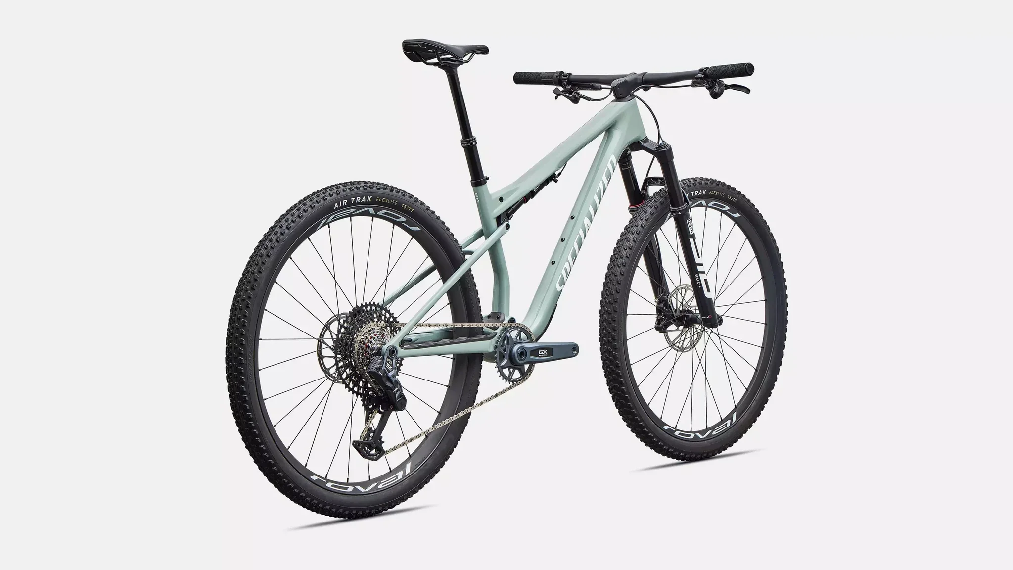 Specialized Epic 9 Expert Gloss Agave Grey / Metallic White Silver 2027 - Image 3