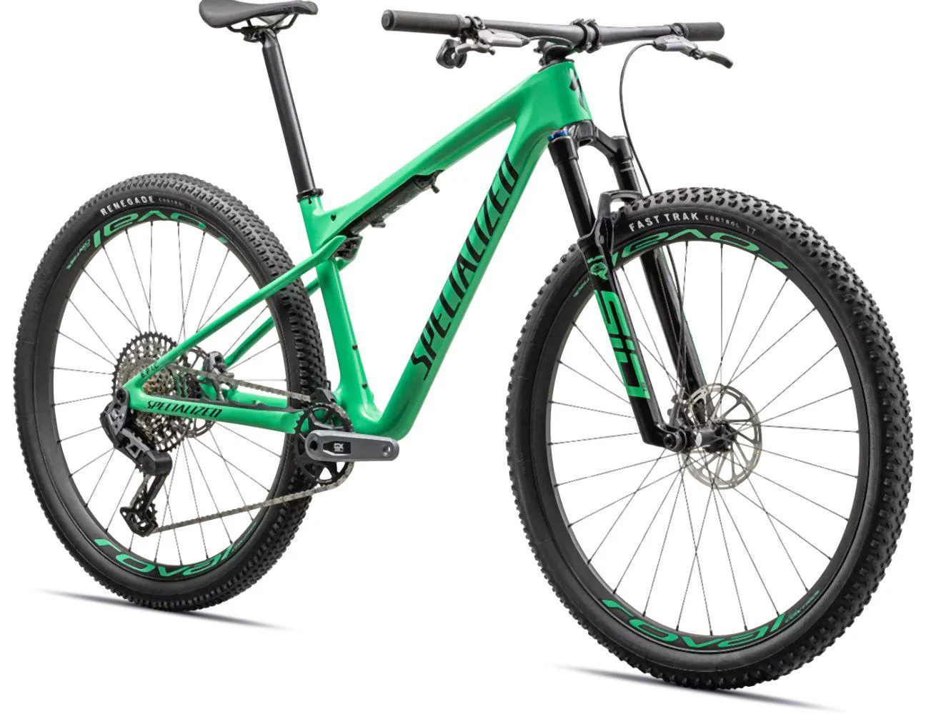 Specialized Epic World Cup Expert Electric Green/Forest Green Pearl - Image 2