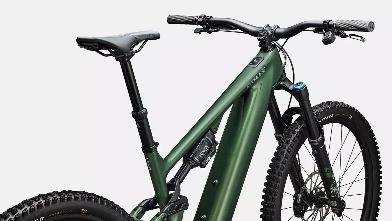 Specialized Levo 4 Expert Carbon CYPRESS METALLIC/SILVER DUST - Image 2