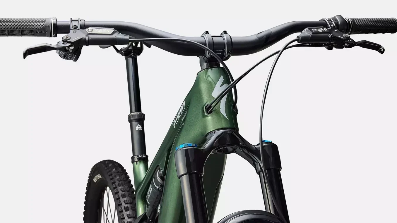 Specialized Levo 4 Expert Carbon CYPRESS METALLIC/SILVER DUST - Image 3