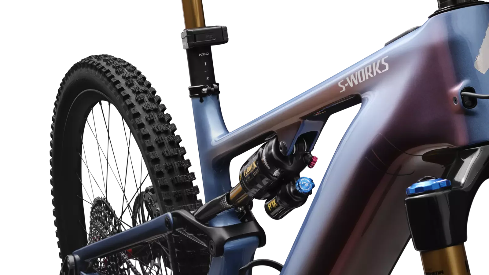 Specialized Levo 4 S-Works Carbon Blau/Rot 2026 - Image 6