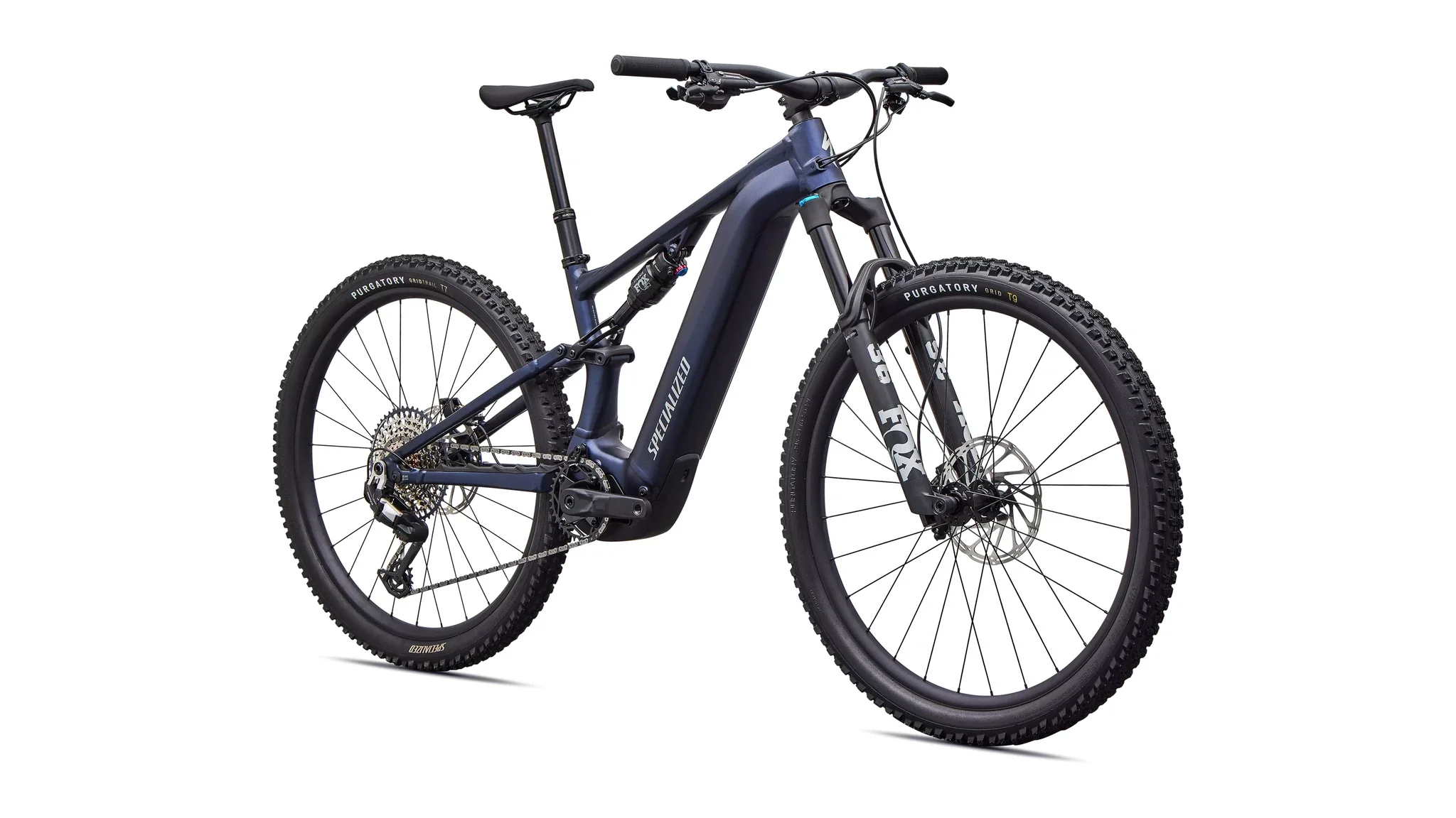 Specialized Levo R Comp Alloy Satin Metallic Deep Marine/Shadow Silver 2027 - Image 2