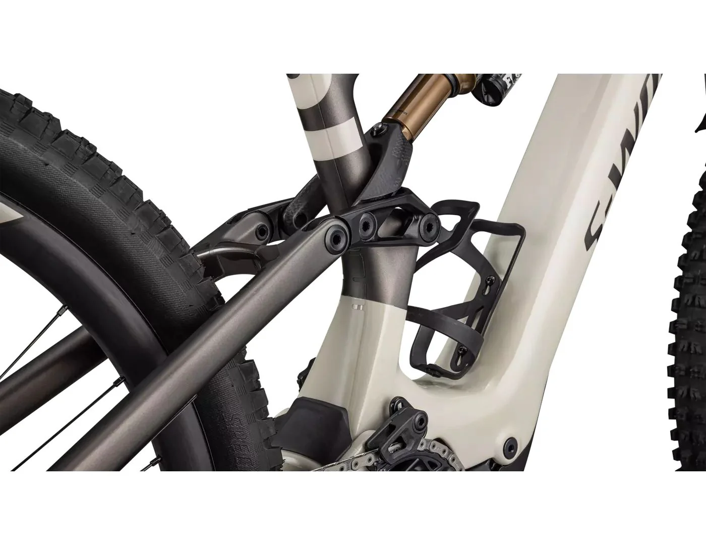 Specialized Levo SL S-Works Carbon White Mountains/Gunmetal - Image 9