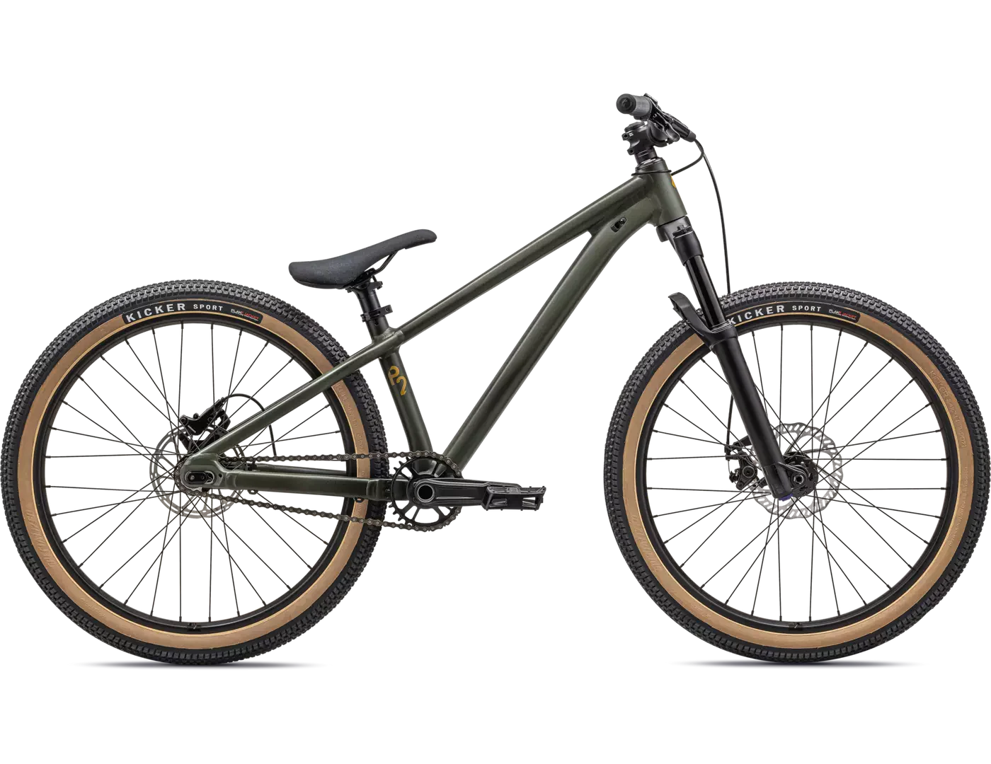 Specialized P.2Satin Dark Moss Overspray / Oak Green / Harvest Gold