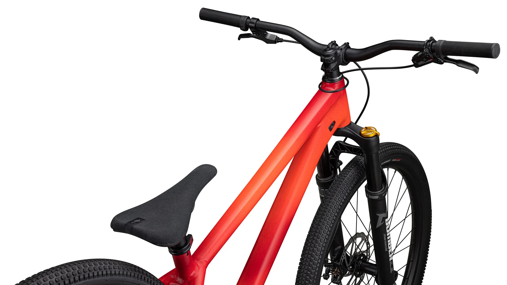 Specialized P.4 Satin Red Tint Diffused / Fiery Red / White - Image 4