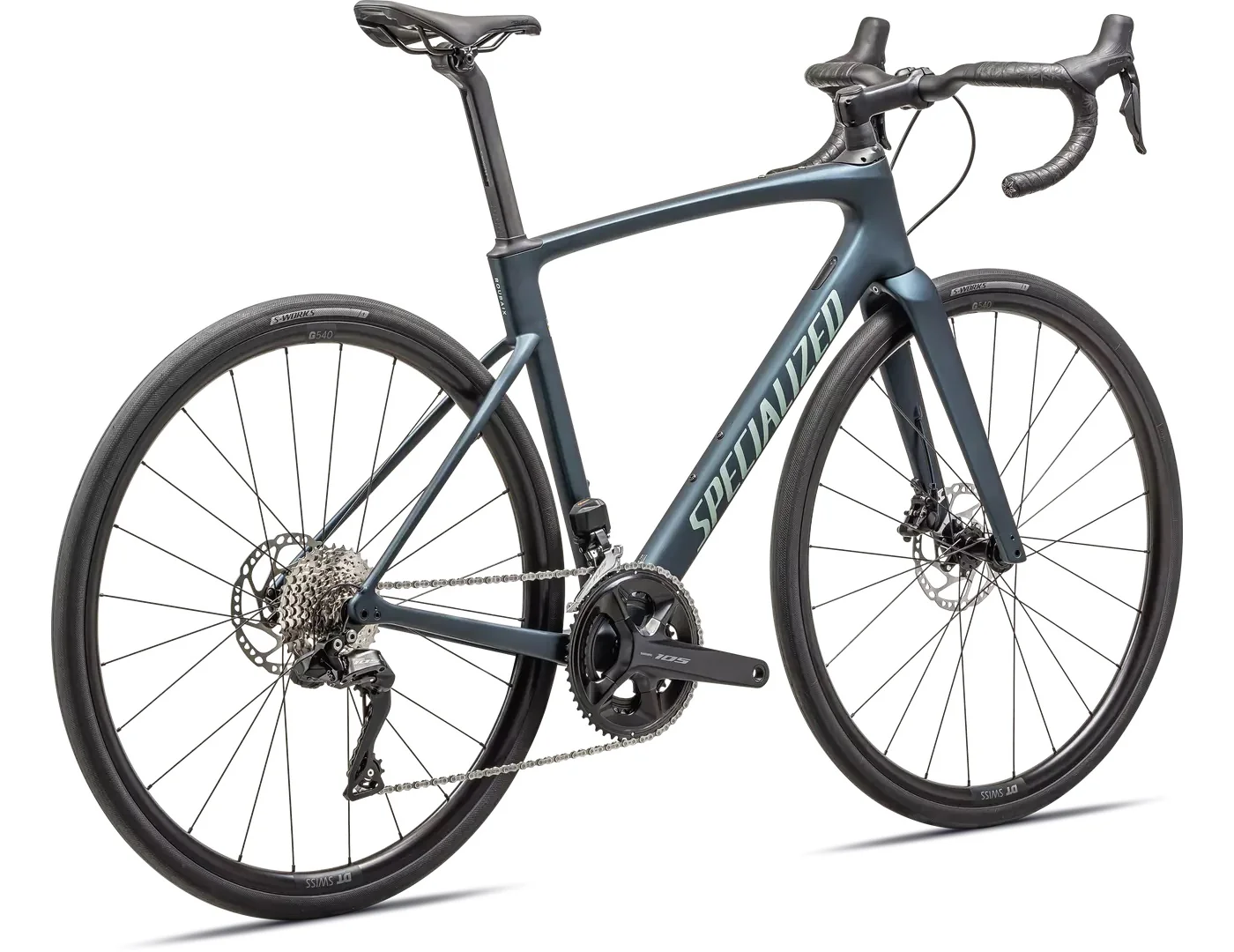 Specialized Roubaix SL8 Comp SATIN METTALIC DEEP LAKE/WHITE SAGE METALLIC - Image 3