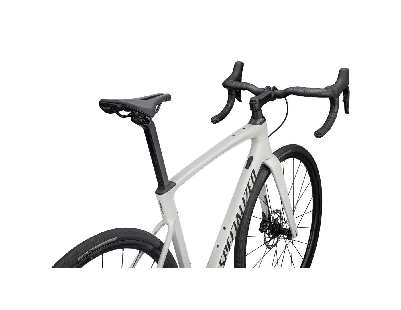 Specialized Roubaix SL8 Comp GLOSS RED GHOST PEARL OVER DUNE WHITE/METALLIC OBSIDIAN - Image 5