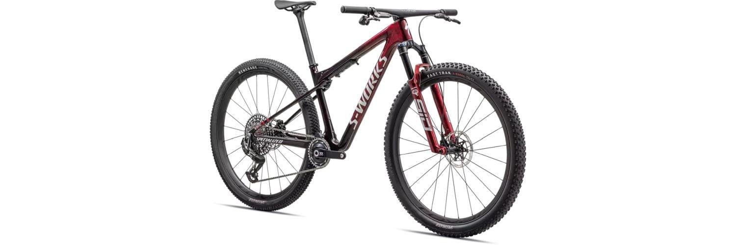 Specialized S-Works Epic World Cup Red tint/Silver/White - Image 2