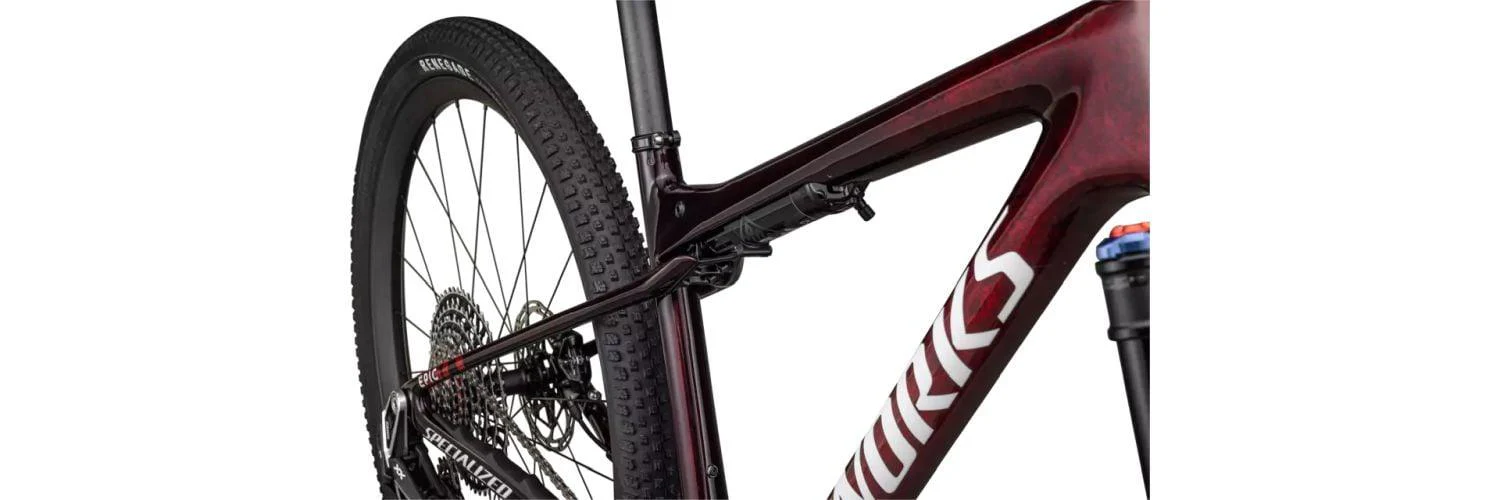 Specialized S-Works Epic World Cup Red tint/Silver/White - Image 4
