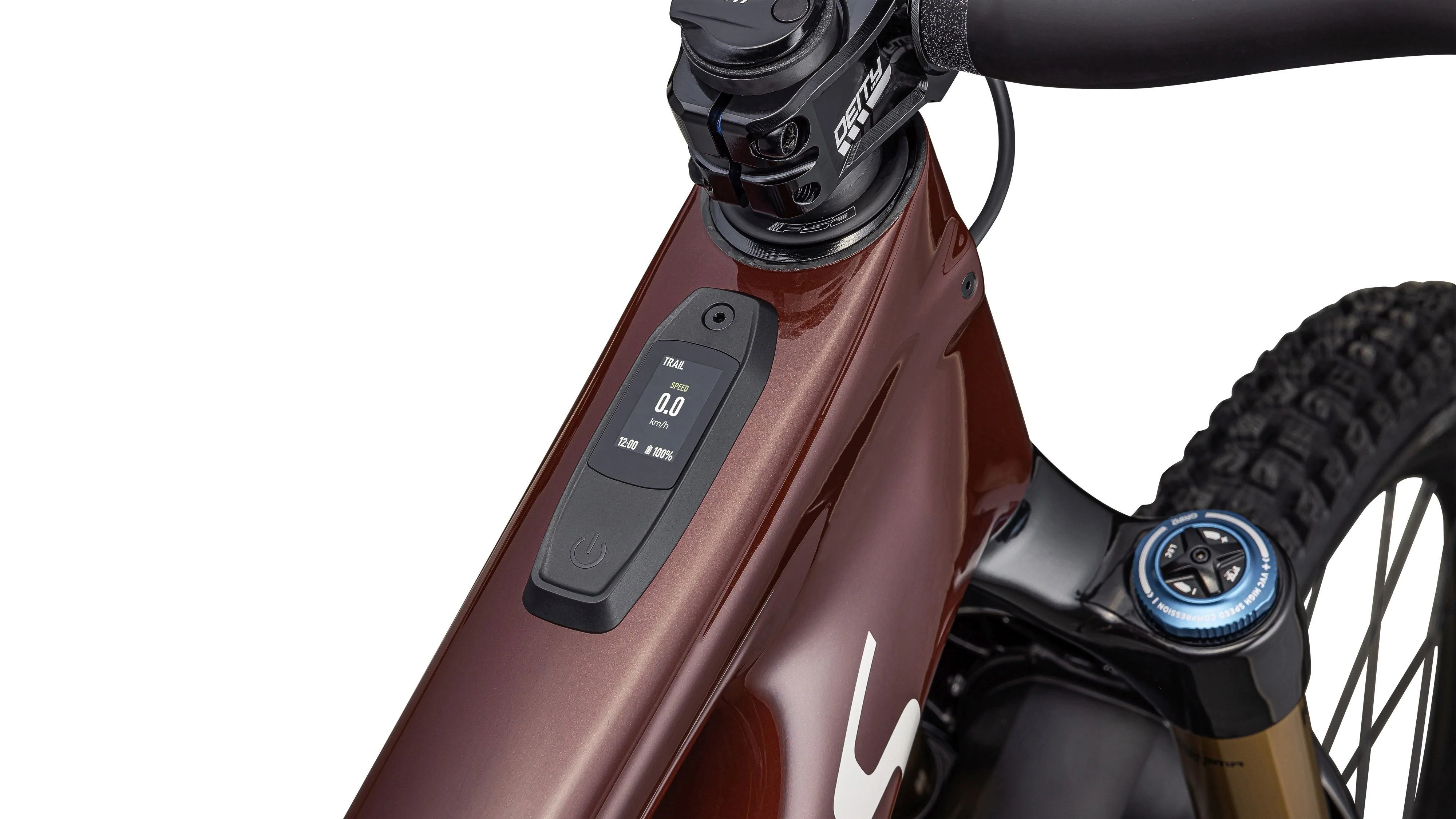 Specialized S-Works Turbo Kenevo SL 2 Gloss Rusted Red / Redwood / White Mountains - Image 7