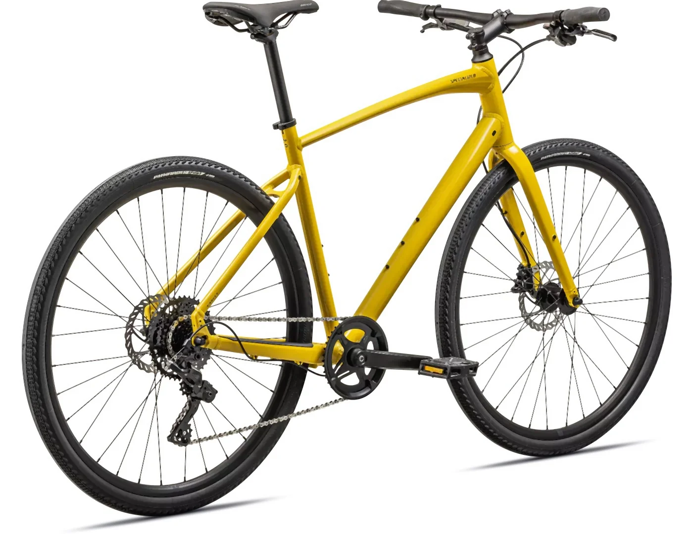 Specialized Sirrus X 2.0 Gloss Sulphur / Satin Reflective Black Liquid Metal - Image 3