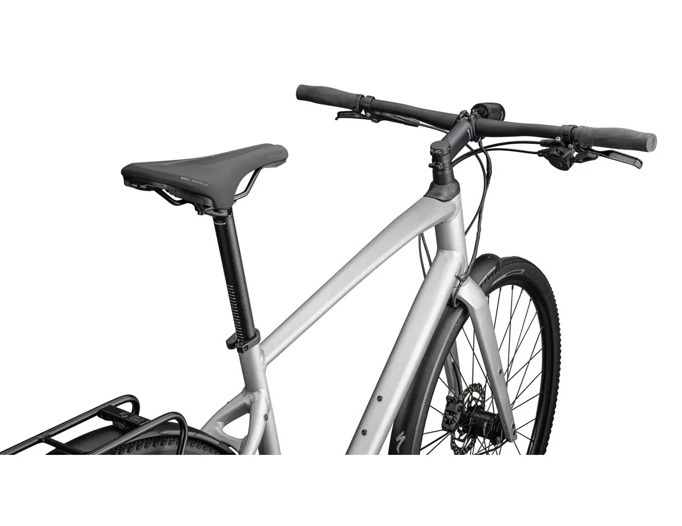 Specialized Sirrus X 4.0 Eq Liquid Silver/Fog Tint - Image 5
