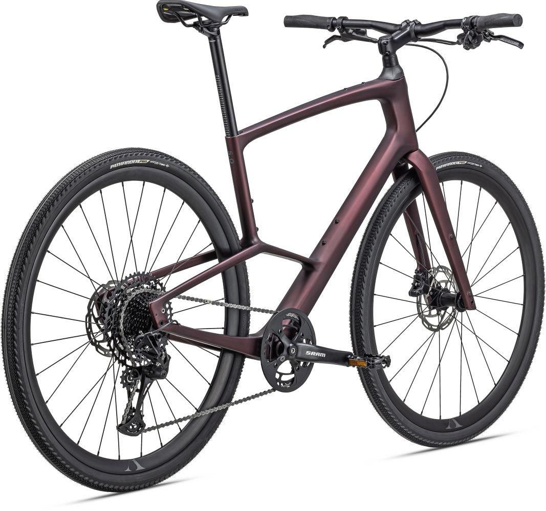 Specialized Sirrus X 5.0 Red Tint Carbon/Carbon/Black - Image 2