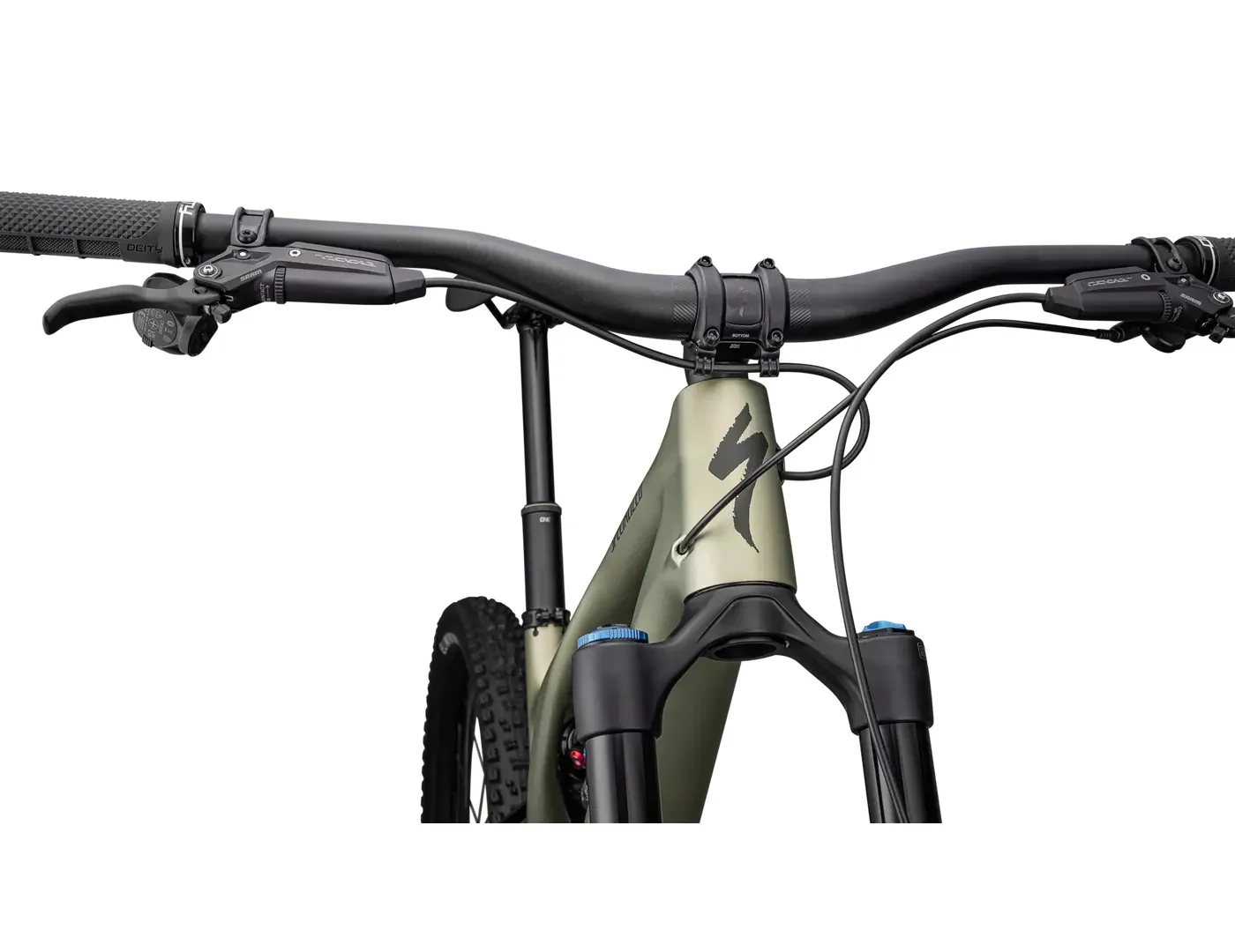 Specialized Stumpjumper Evo Expert Satin Metallic Spruce / Dark Moss Green - Image 4