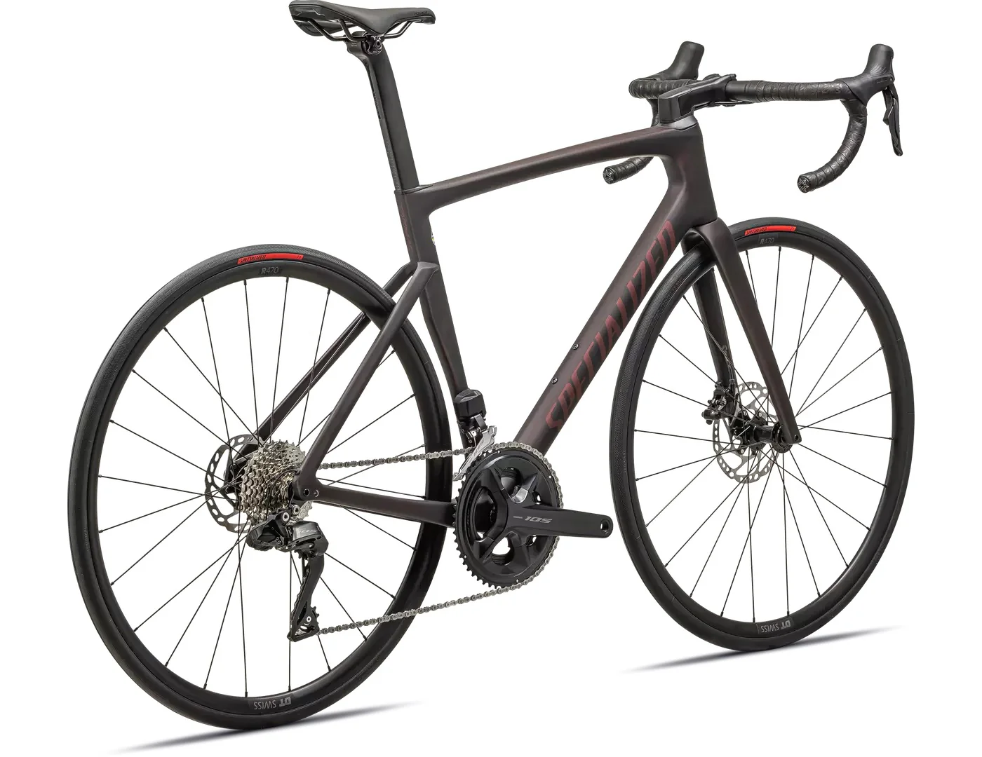 Specialized Tarmac SL7 Comp Satin Red Tint Carbon/Red Sky - Image 3